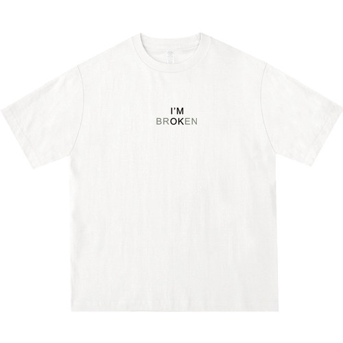 I'M OK I'm broken| 纯棉短袖T恤 精梳棉 文蘭工作室