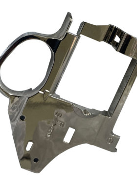 小月亮左轮玩具ZP5/357/327通用金属中框机身黑色银色模型配件