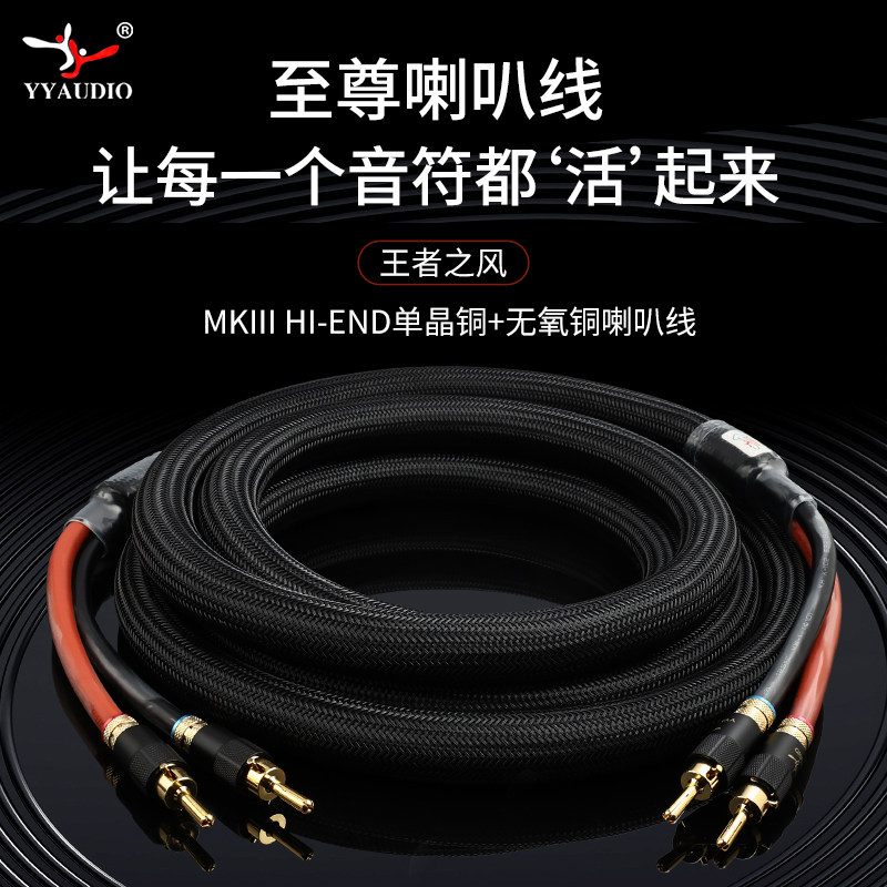 美国 能量之源Power Source SE MKⅢ 喇叭线 发烧主音箱线 原装