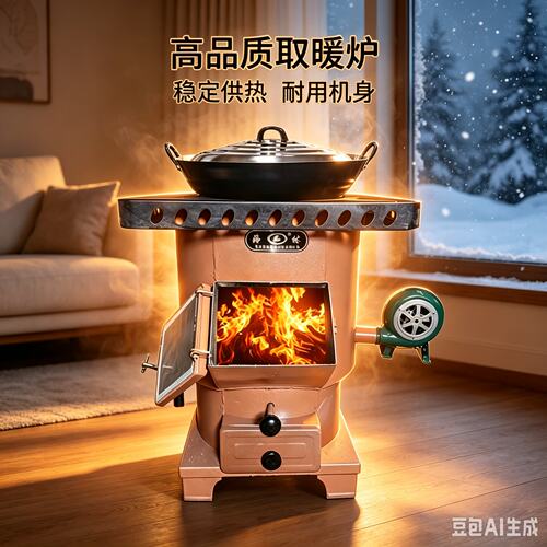 海林无烟气化家用取暖炉稳定供热