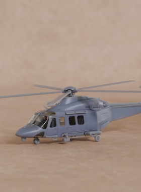 1/72 1/144 1/48 1/64 AW-139 AGUSTA 飞机树脂模型3D打印