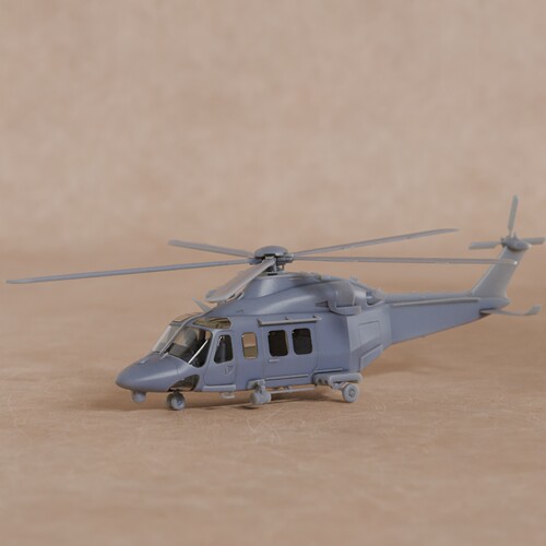 1/72 1/144 1/48 1/64 AW-139 AGUSTA 飞机树脂模型3D打印