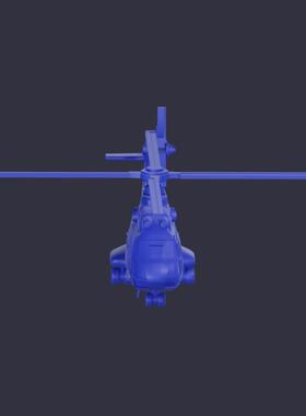 1/72/144/48/64 AS330 puma HELICOPTER 直升机树脂模型3D打印