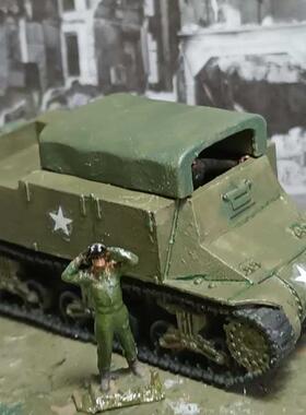 1/72 1/144 1/48 1/64  T16 MOTOR GUN TRACTOR 树脂坦克模型