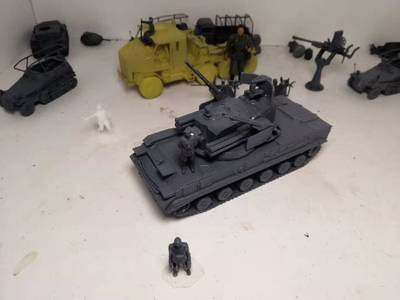 俄罗斯通古斯卡自行防空火炮