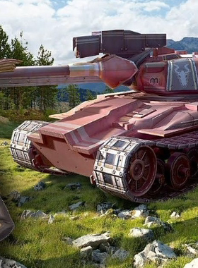 1/72 1/144 1/48 1/64 LUPUS TANK, WOTB坦克树脂模型