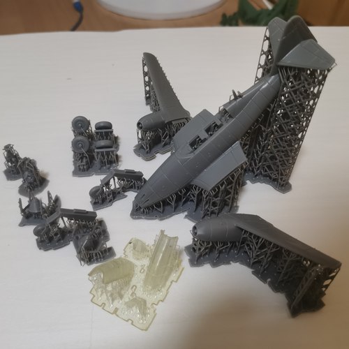 1/72/144/48/64 Messerschmitt Me 262 双座侦查型树脂模型3D打印