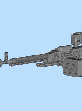 1/18 1/6 1/16 1/35 1/30 俄罗斯T-72 T-55 T-80车载机枪德什卡