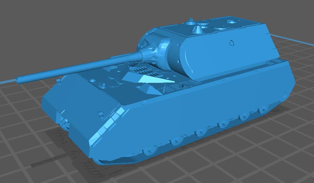 Maus重型坦克世界树脂模型