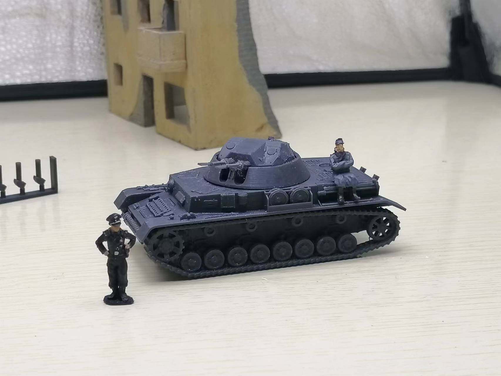 二战 德国 四号 球形 闪电 球闪 1/72 1/87 1/100 1/48 打印 威龙