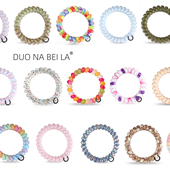 电话线发圈女高级感高弹力电话绳泰莉TT圈发绳无痕不勒发夏天头绳