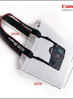 热销佳能限量帆布包 7DII R5 5DIV相机造型个性