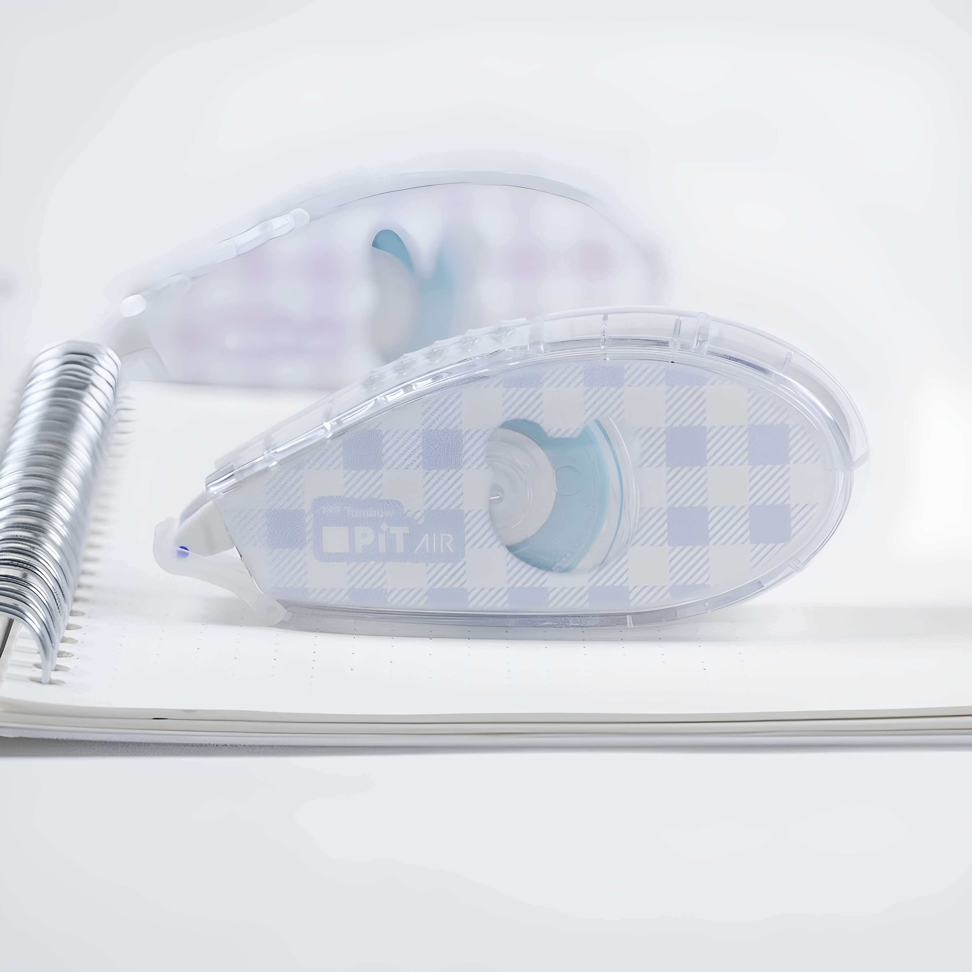 Tombow蜻蜓日本双面胶手工DIY办公点点胶可换芯大容量PiT AIR胶带