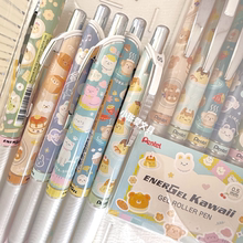 日本Pentel派通kawaii卡哇伊宇宙银河限定中性笔黑色速干水笔0.5