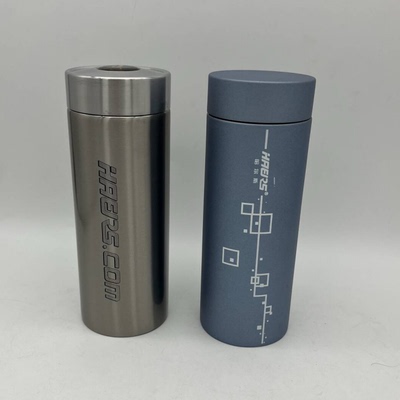 哈尔斯真空保温直杯不锈钢商务杯便携杯男女办公家用水杯320ml