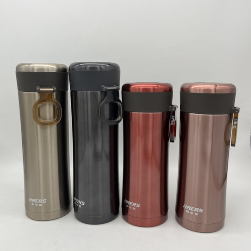 哈尔斯真空保温金典商务杯304钢外出便携男女通用水杯350、420mL
