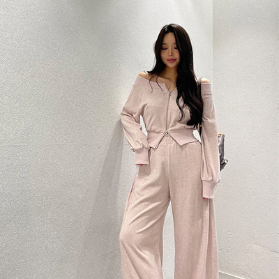 韩国Gwin2026春季时尚两件套装女