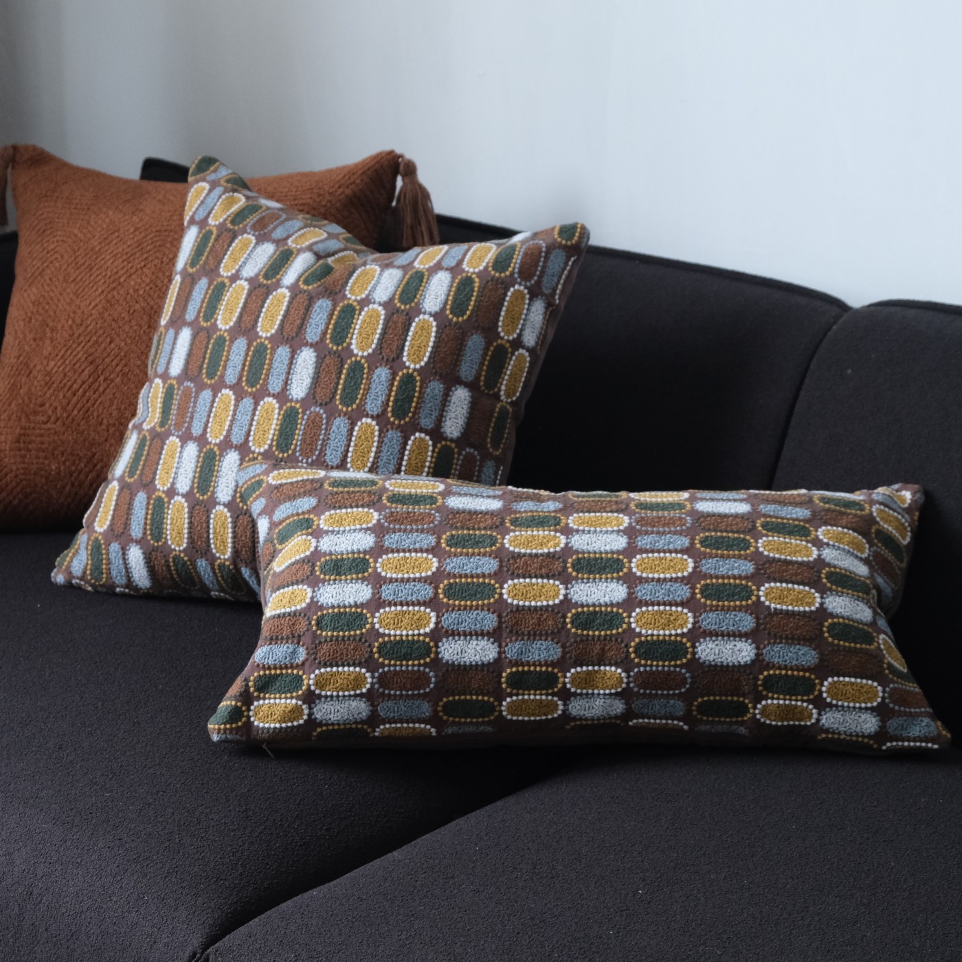 重工棉麻刺绣抱枕腰枕长靠枕中古风法式复古靠枕腰靠垫靠包高级感,居家布艺,靠垫/抱枕,淘宝优惠券,粉丝福利购,淘宝优惠卷