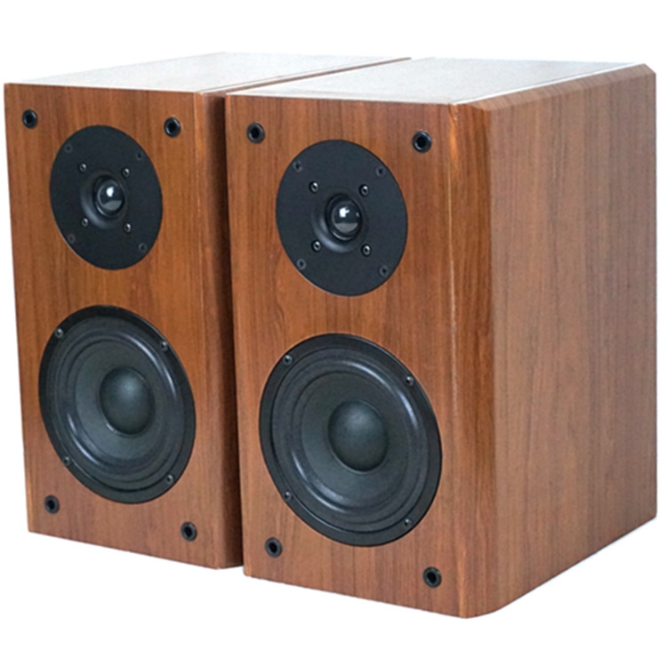 寸5书架音箱无源音箱实木质音箱5.5寸音箱二分频音箱优质木质音箱