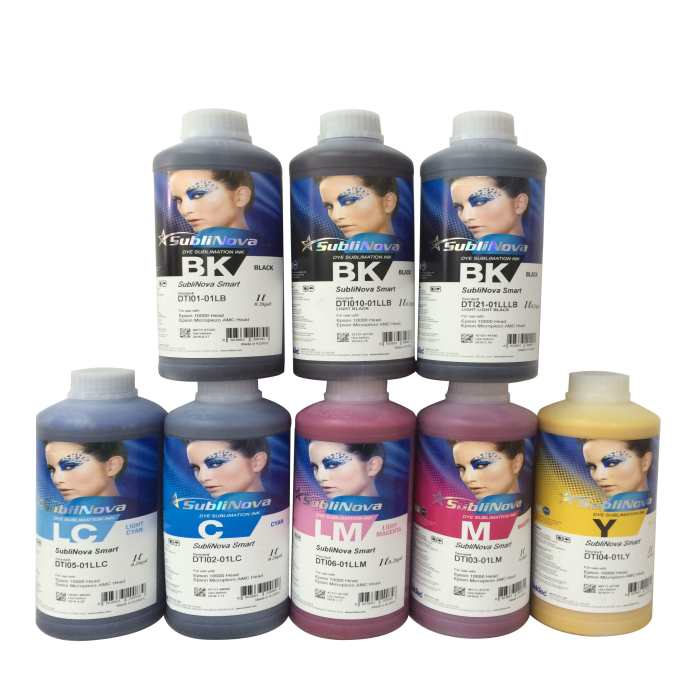 韩国新款爱普生C青色原装进口 INKTEC转印 热升华 DTI 墨水1000ML