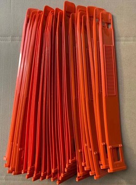 牛用脚束牧场奶牛用阿菲金二代计步器绑带TPU橙色束带约45cm