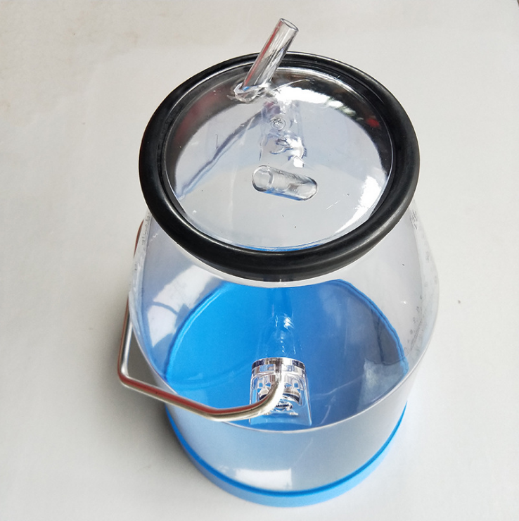 牧场透明奶桶25l可视牛奶羊奶提桶塑料奶罐挤奶奶桶含盖胶圈