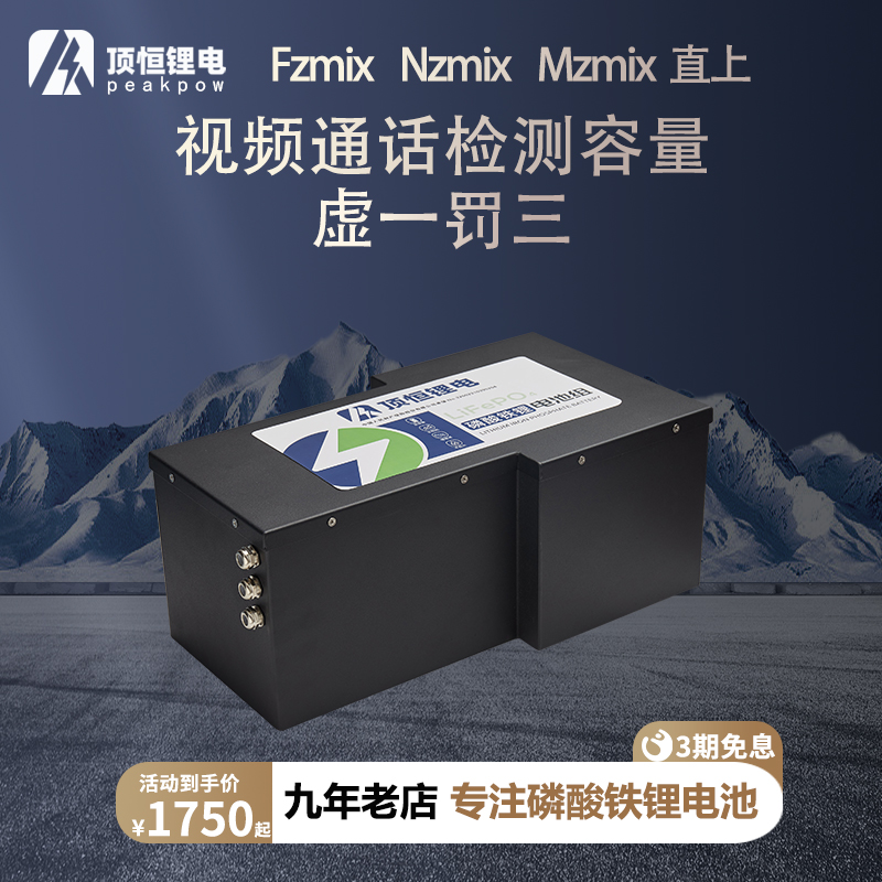 顶恒 Fzmix Nzmix Mzmix 直上 电动车大容量高续航 磷酸