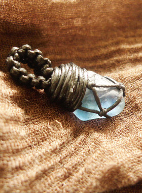 天然原石水晶手工编织