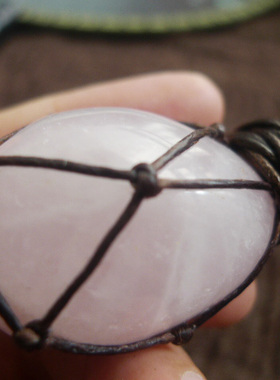 天然原石水晶手工编织