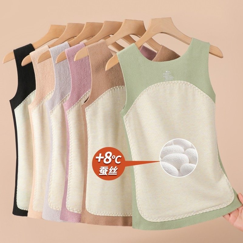 德绒保暖背心女内搭冬季加绒加厚棉马甲无痕羊绒发热打底内衣吊带,女士内衣/男士内衣/家居服,保暖背心,淘宝优惠券,粉丝福利购,淘宝优惠卷
