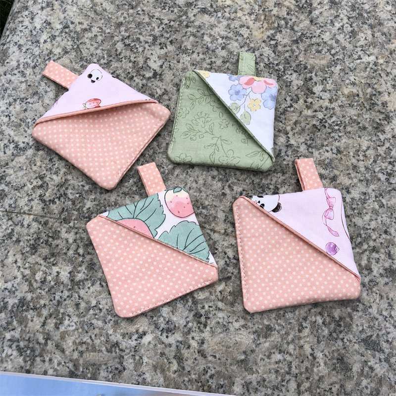 手工布艺卡通书签创意学生防卷隔页书本保护套书角夹个性书签