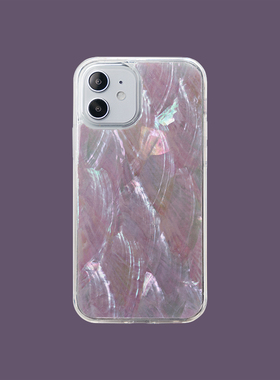 幻彩贝壳iPhone14Pro苹果13贝母滴胶MAX手机壳11全包mini保护套12