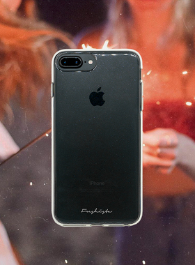 透明闪粉iPhone Xr手机壳苹果8Plus 7软硬6s全包透明保护套Max