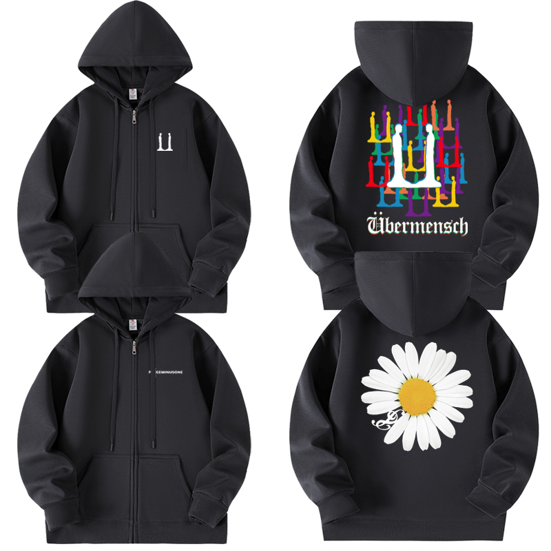 权志龙GD演唱会同款卫衣拉链衣服