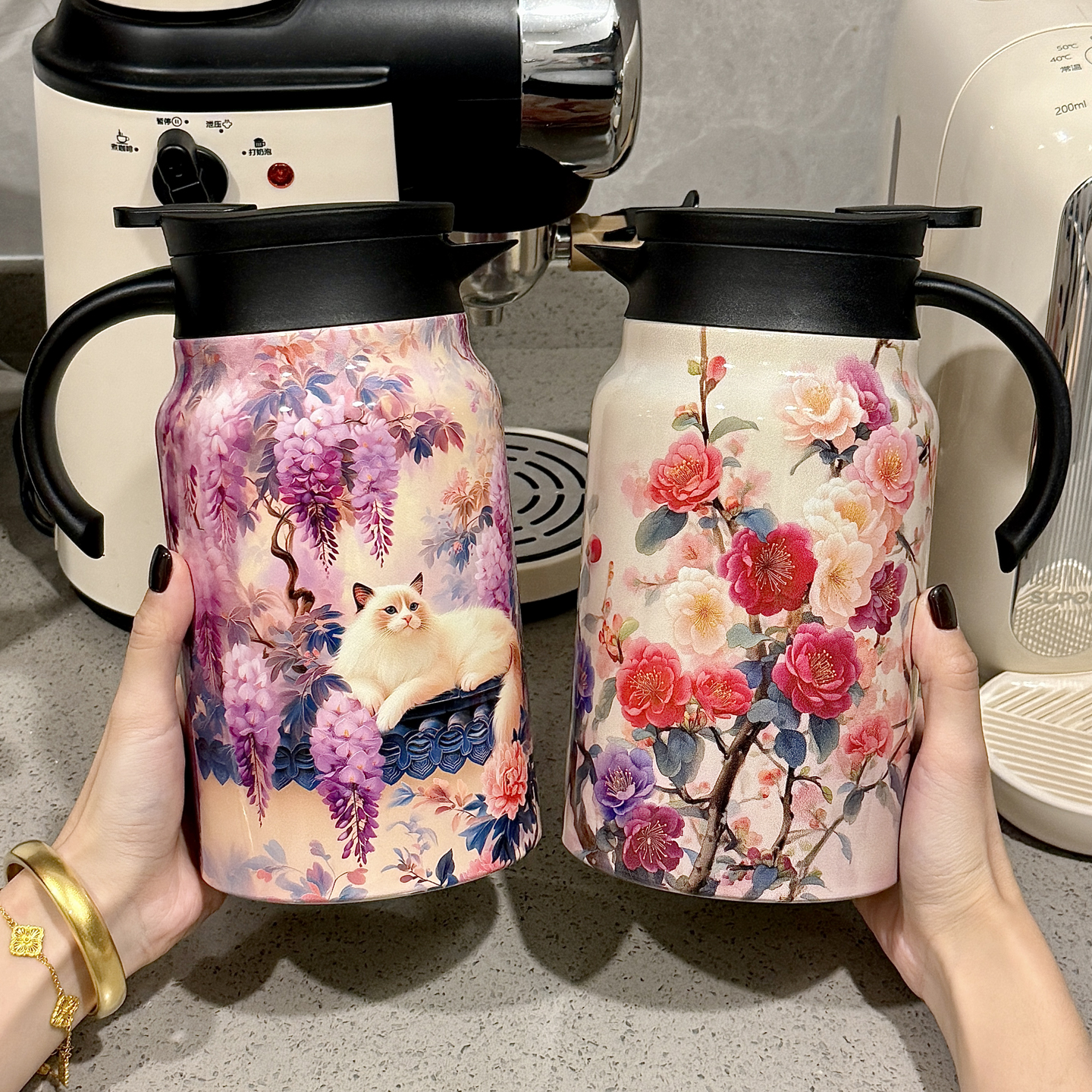 泡茶壶茶水分离316不锈钢保温壶