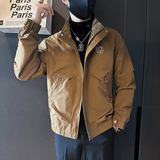 抖音高级感外套男潮牌痞帅网红社会小伙夹克B323-JK05-P98，男装夹克，星座301C（原B323）