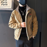 网红外套男潮牌高级感玫瑰花刺绣社会小伙夹克B323-JK02-P88，男装夹克，星座301C（原B323）