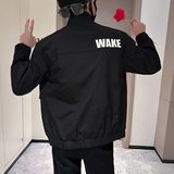秋季男士工装外套夹克上衣修身社会小伙高级感B323-JK04-P98，男装夹克，星座301C（原B323）