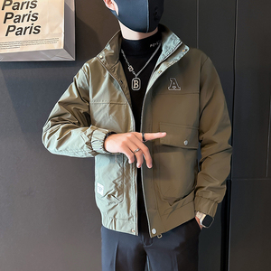 秋季男士工装外套夹克上衣社会小伙潮流高级感B323-JK04-P98图片