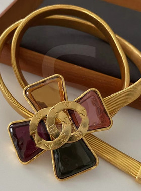 欧美vintage中古女腰链