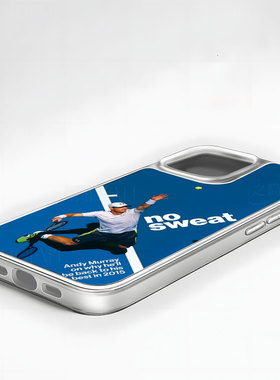 穆雷网球发球手机壳大孔电镀黑框碳纤纹二合一磁吸适用苹果17promax华为PURA70ULTRAPURA80ULTRA小米17PROMAX