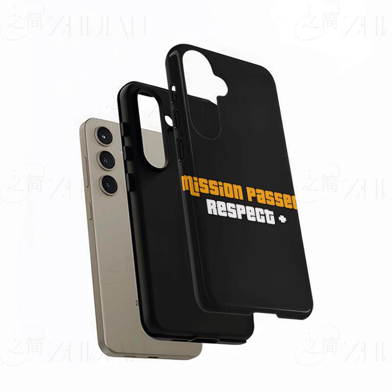 GTA任务完成磨砂磁吸手机壳大孔亮面硬壳适用苹果iphone18promax华为PURAXVIEW华为MATE40PROPLUS华为NOVA14P