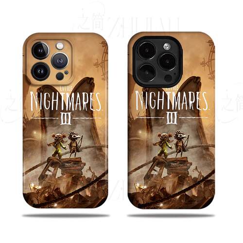 小小梦魇3磨砂磁吸手机壳大孔亮面硬壳适用苹果iphone18promax华为PURAXVIEW华为P40PROPLUS1加ACEPRO