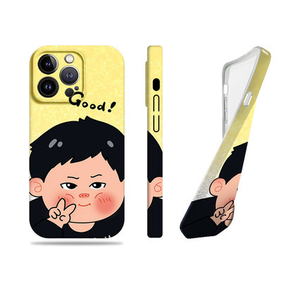 苹果17promax比耶胖胖男女菲林情侣手机壳适用苹果华为小米15至尊畅享80PRO小米MIX4IQOO15FINDX7ULTRA