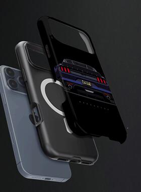 福特野马GT硬壳磨砂磁吸手机壳适用苹果iphone17promax华为FINDX8PROmate80pro荣耀500pro荣耀MAGIC8PRO