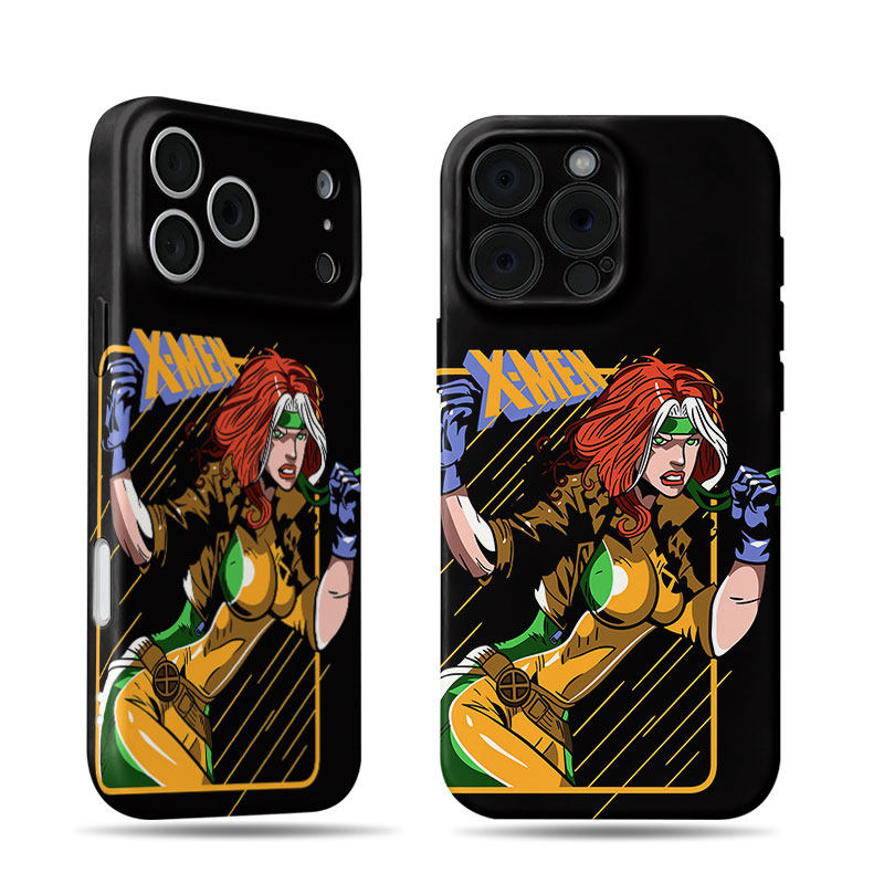 X战警罗刹女磨砂磁吸手机壳大孔亮面硬壳适用苹果iphone18promax华为PURAXVIEW荣耀MAGIC6PROVIVOX100SPRO