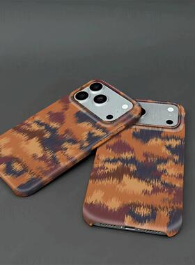 迷彩斑驳色彩纹硬壳磨砂磁吸手机壳适用苹果iphone17promax华为P80ULTRA小米17PROMAXMATE60PROVIVOX200PROMI