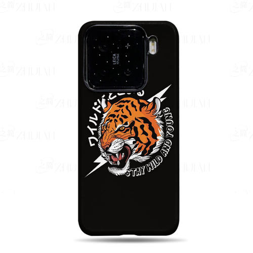 潮牌虎头图案磨砂磁吸手机壳大孔亮面硬壳适用苹果iphone18promax华为PURAXVIEW荣耀MAGIC7PROVIVOS16E
