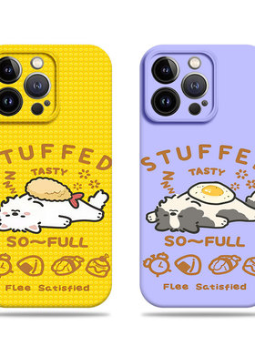 苹果17promax狗狗英文菲林情侣手机壳适用苹果华为小米CIVI5PROVIVOY200IMATE70PRO+红米K70PROP80PRO