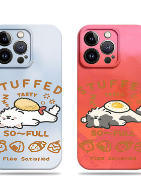 苹果17promax狗狗英文菲林情侣手机壳适用苹果华为小米CIVI4PRONOVA14至尊荣耀300PROIQOONEO9VIVOY300PRO